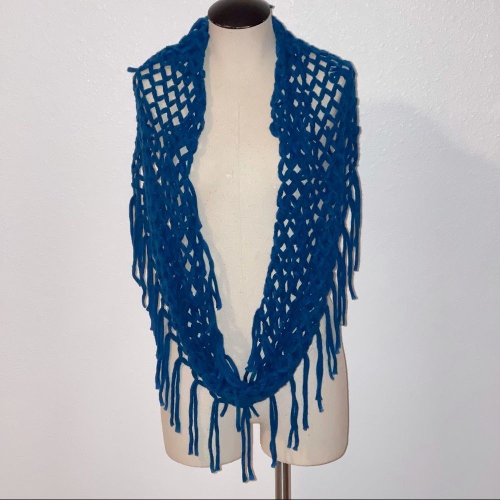 💜SOLD💜CHERRY COCO TEAL SCARVE - Picture 3 of 3